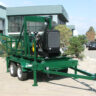 Pioneer Vac prime assist diesel drive trailer unit complete with 4 12m long suction hose boom